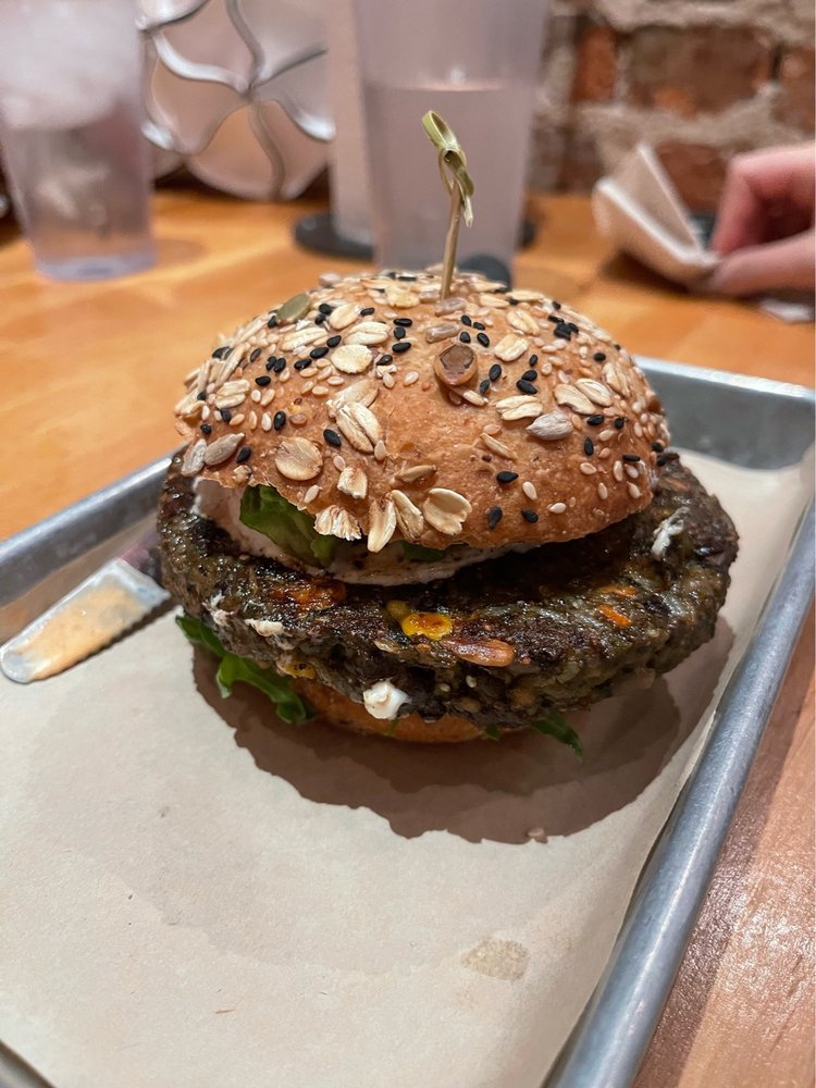 Food from Hopdoddy Burger Bar