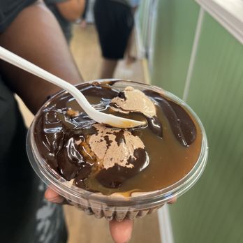 Wentworth's Homemade Ice Cream - a person holding a bowl of ice cream - Ice Cream & Frozen Yogurt Near Me - Hamden, Connecticut Wentworth's Homemade Ice Cream - a person holding a bowl of ice cream - Ice Cream & Frozen Yogurt Near Me - Hamden, Connecticut
