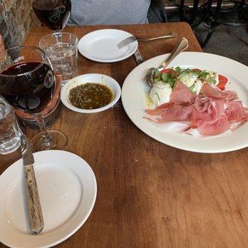 Mercato - Wine, mozzarella, basil and prosciutto - Italian Near Me - New York, New York