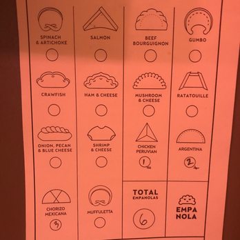 Empanola - Menu - Empanadas Near Me - New Orleans, Louisiana Empanola - Menu - Empanadas Near Me - New Orleans, Louisiana