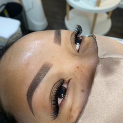 No filter. Volume lashes by Candace on our client since 2015, Shalene.