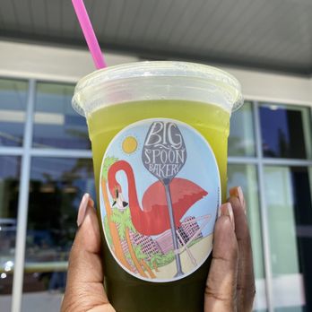 Big Spoon Bakery - Matcha Lemonade - Bakeries Near Me - Hollywood, Florida
