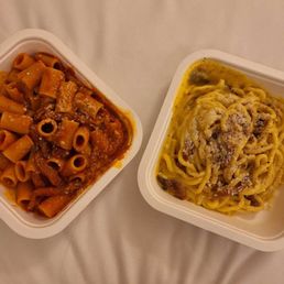 Carbonara e tagliatelle Carbonara e tagliatelle