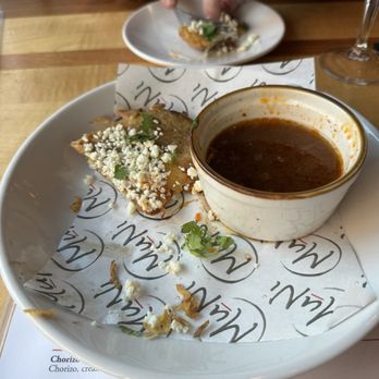 Muni - Birria dumplings - Burgers Near Me - Kansas City, Missouri Muni - Birria dumplings - Burgers Near Me - Kansas City, Missouri