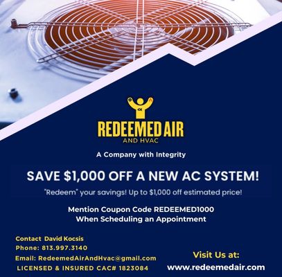 Redeemed Air and HVAC on Yelp