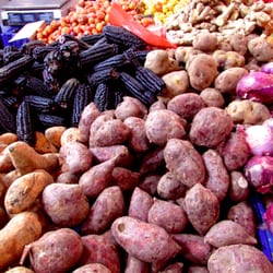 Mega Perú - papita camote morada, mi favorita.