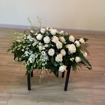 Anisa - Flower casket cover - Floral Designers Near Me - Magnolia, Texas