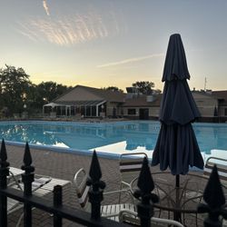 Sun Retreats Rock River