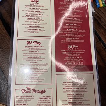 Shin Dig - Menu - Chicken Wings Near Me - Indianapolis, Indiana