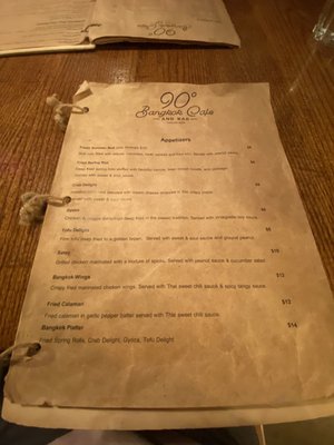 Menu photo 1 90 Degrees Bangkok Cafe and Bar Bothell, WA