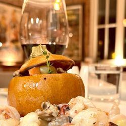 BL Brasserie - Baked Pumpkin Special - you can actually eat the filling of the pumpkin!