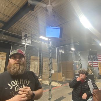 Clutch Shot Axe Throwing - This is Mark. Hi Mark! - Axe Throwing Near Me - Pennsauken, New Jersey Clutch Shot Axe Throwing - This is Mark. Hi Mark! - Axe Throwing Near Me - Pennsauken, New Jersey