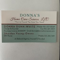 Donnas Home Care Services