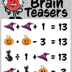 Mathnasium - Halloween Themed Math Brain Teaser