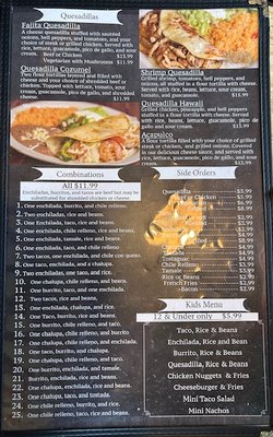 Menu photo 2 Cozumel Houston, MO
