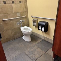 Gold's Gym - Brownsville - Bathrooms are maintained clean as much as possible. Customers should learn how to clean after themselves especially later in the day.
