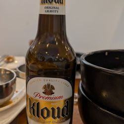 Hwangso Gopchang - Korean Beer