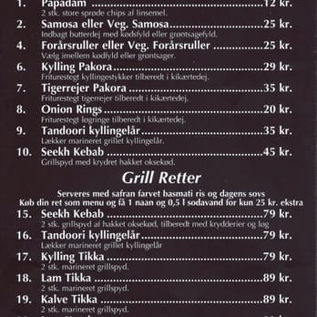 Red Chilli - Menu page 1 - Indian Near Me - Odense, 83 Red Chilli - Menu page 1 - Indian Near Me - Odense, 83