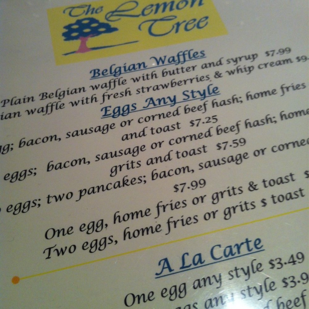 Lemon Tree - Breakfast & Brunch Near Me - Vero Beach, Florida Lemon Tree - Breakfast & Brunch Near Me - Vero Beach, Florida
