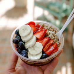 Bear Fruit Bowls and Coffee