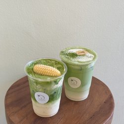 Harucake - SooSoo matcha, Banana matcha cloud