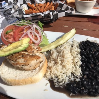 Garfinkel's - Grilled Chicken Sandwich on gluten free bun - Sports Bars Near Me - Vail, Colorado Garfinkel's - Grilled Chicken Sandwich on gluten free bun - Sports Bars Near Me - Vail, Colorado