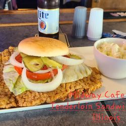 Midway Bar and Grill - Pork tenderloin Sandwich