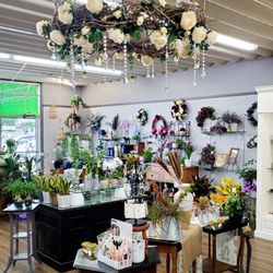 J J's Floral Shop - In Store View New Wreath Chandelier