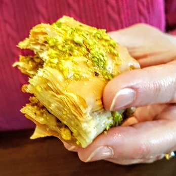 Hapy Bistro - Baklava, not too sweet, but with great flavor - Mediterranean Near Me - Pismo Beach, California