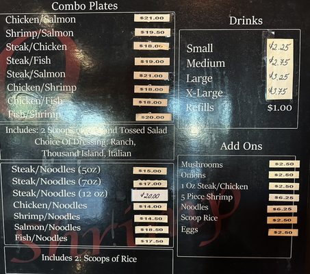 Menu photo 1 Ono Steak & Shrimp Kapolei, HI Menu photo 1 Ono Steak & Shrimp Kapolei, HI