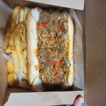 Student Burger - Philly Cheese Steak Sandwich - Fast Food Near Me - Addison, Illinois