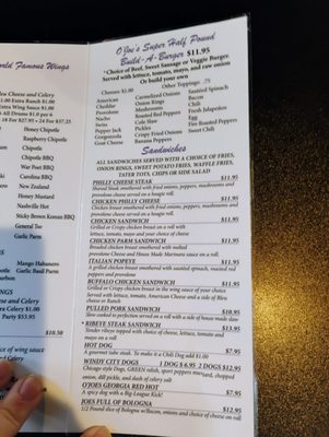 Menu photo 1 Ordinary Joe’s Torrington, CT Menu photo 1 Ordinary Joe’s Torrington, CT