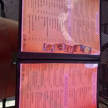 Charritos Restaurante Taqueria - Third and fourth page (forgive me if the order is messed up- lol) - Mexican Near Me - Upper Arlington, Ohio