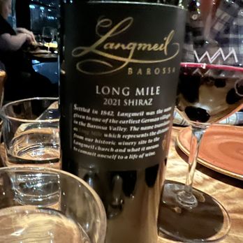 The Meat & Wine Co - Best Shiraz I've ever had! - Steakhouses Near Me - Melbourne, VIC