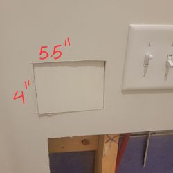 Finish-Rite Drywall - Small drywall incision
