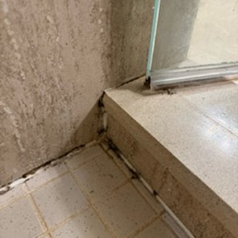 Riverfront at Cranford Station - Corner of Stand up shower right after heavy duty cleaning done to remove MOLD - Apartments Near Me - Cranford, New Jersey Riverfront at Cranford Station - Corner of Stand up shower right after heavy duty cleaning done to remove MOLD - Apartments Near Me - Cranford, New Jersey