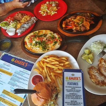 Amaya's Fresh Mexican Grill - First visit Wow what a Wonderful dining experience. Mixed Fajitas n Queso Fundidio - Mexican Near Me - Monroe, Michigan