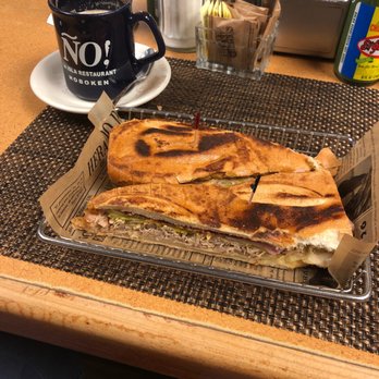 La Isla Restaurant - Cuban sandwich and a "Cubachino" - Cuban Near Me - Hoboken, New Jersey