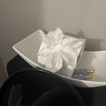 Mendez Cleaning - Toilet paper design - such a nice touch. - Home Cleaning Near Me - Omaha, Nebraska Mendez Cleaning - Toilet paper design - such a nice touch. - Home Cleaning Near Me - Omaha, Nebraska