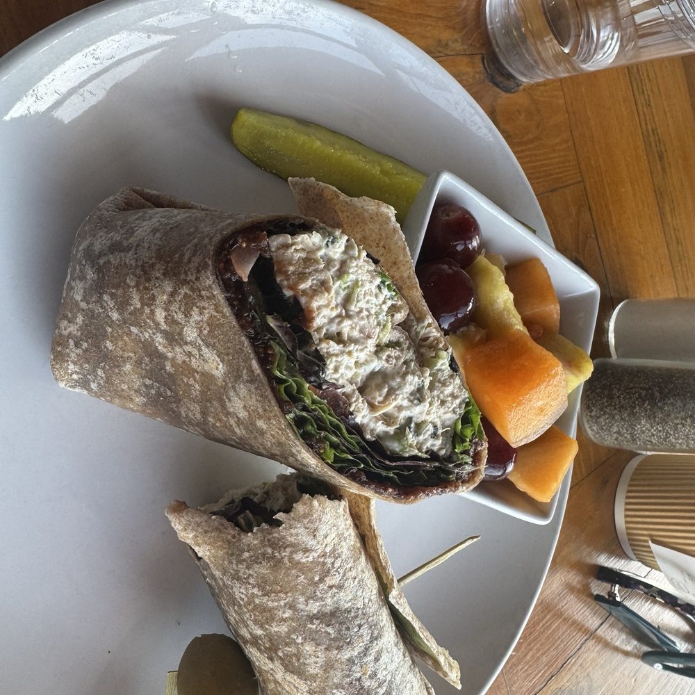 SWEET FIG AND TUNA SALAD WRAP SWEET FIG AND TUNA SALAD WRAP