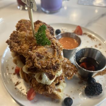 Toast In Town - Chicken croffle - Salad Near Me - Foster City, California Toast In Town - Chicken croffle - Salad Near Me - Foster City, California