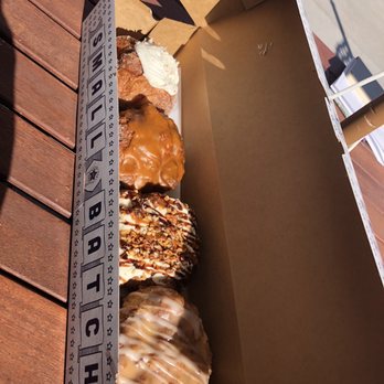 Parlor Doughnuts - Coconut cream, bourbon, turtle cheesecake and dreamsicle - Donuts Near Me - Oceanside, California
