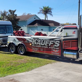 Kauff's Transportation Systems - Great job and knowledge hooking up - Towing Near Me - Port St. Lucie, Florida