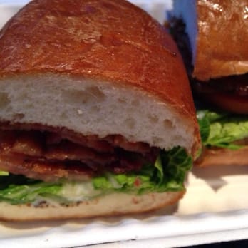 Bacon Bacon - L.G.B.T --lettuce, goat cheese, bacon, and tomato - Food Trucks Near Me Bacon Bacon - L.G.B.T --lettuce, goat cheese, bacon, and tomato - Food Trucks Near Me