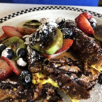 Broad Street Diner - Chocolate Bobka French Toast - Diners Near Me - Keyport, New Jersey