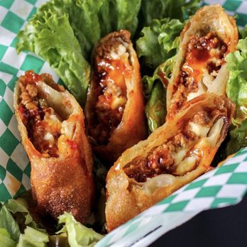 Can't believe it's not meat - Philly Cheesesteak Egg Rolls - American Near Me - Chicago, Illinois Can't believe it's not meat - Philly Cheesesteak Egg Rolls - American Near Me - Chicago, Illinois