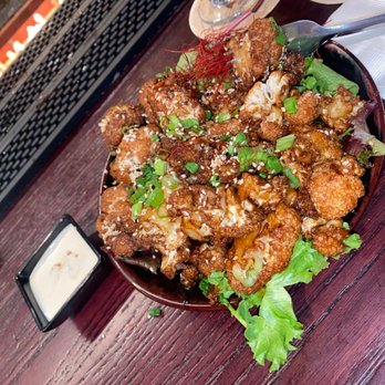 SoSoBa - Sweet chilli cauliflower and miso Mayo side - Cocktail Bars Near Me - Phoenix, Arizona SoSoBa - Sweet chilli cauliflower and miso Mayo side - Cocktail Bars Near Me - Phoenix, Arizona