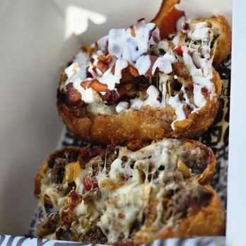Eggroll Company - Uptown Steak (bottom) and Steak Bacon Ranch (top) Egg Rolls - Food Trucks Near Me - Charlotte, North Carolina Eggroll Company - Uptown Steak (bottom) and Steak Bacon Ranch (top) Egg Rolls - Food Trucks Near Me - Charlotte, North Carolina