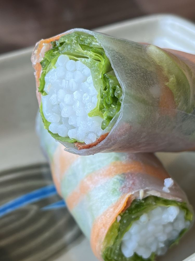 Food from Hmong's Golden Egg Rolls
