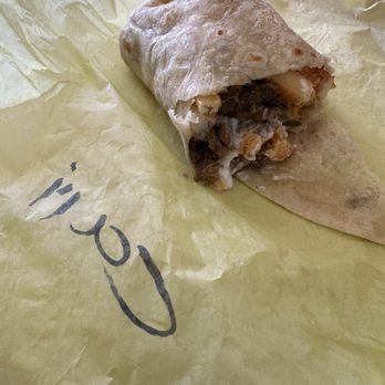 Raul's Shack - Half Cali burrito - Fast Food Near Me - Encinitas, California